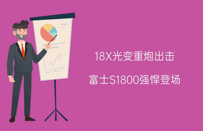 18X光变重炮出击 富士S1800强悍登场